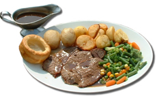 British Sunday Roast Dinner